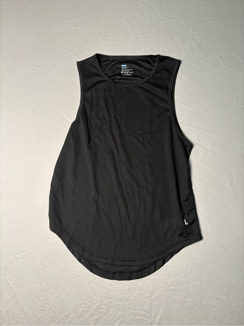 Athleta Black Scoop-Neck Performance Tank